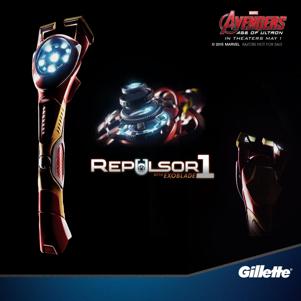 Iron_Man's tweet photo. What if #StarkIndustries teamed up with @Gillette? Find out: http://t.co/EqyKfvH3Pl http://t.co/11RnRs5OIB