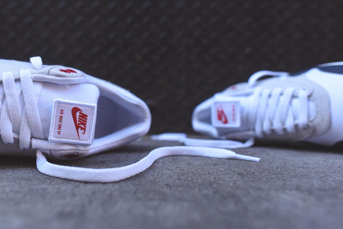 SneakerShouts's tweet photo. GO! The Nike Lab Air Max 1 "Patches" SP is NOW available here: http://t.co/wuUY3eDCe9 http://t.co/96wsbL7nYA