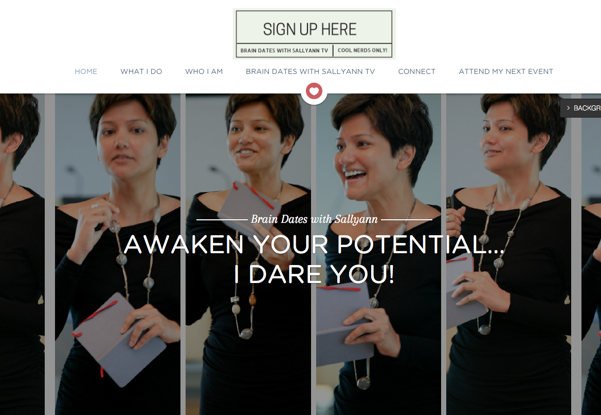 My new website goes live on Sunday….;-)