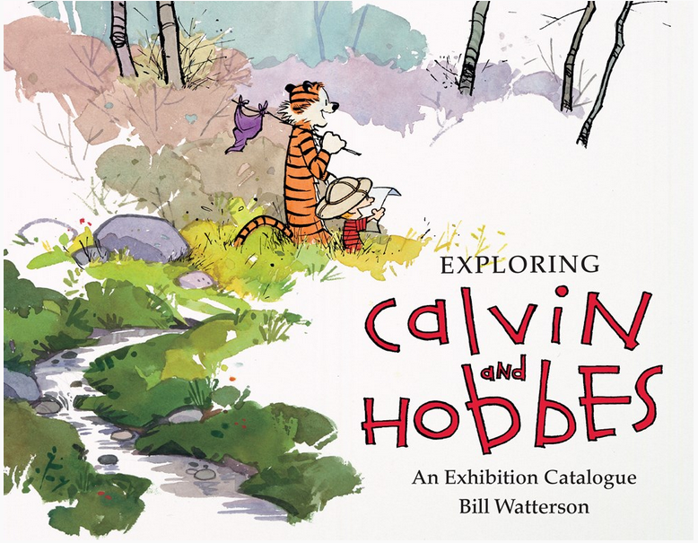 calvinandhobbes's tweet photo. The new #ExploringCH book has officially been out for ONE month today! Order your copy here: http://t.co/k1wxGiMR5g http://t.co/b2uZ1sZY0k