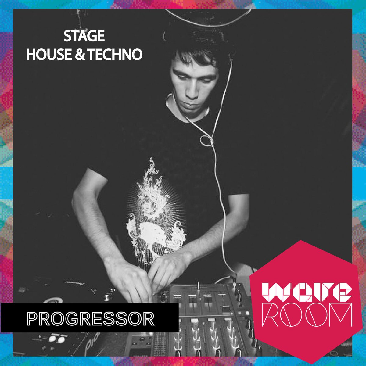 EspacioWave's tweet image. Ven a disfrutar de un set TECHNO de alto nivel en nuestra 5ta versión de la #waveroom. 
Dj Progressor