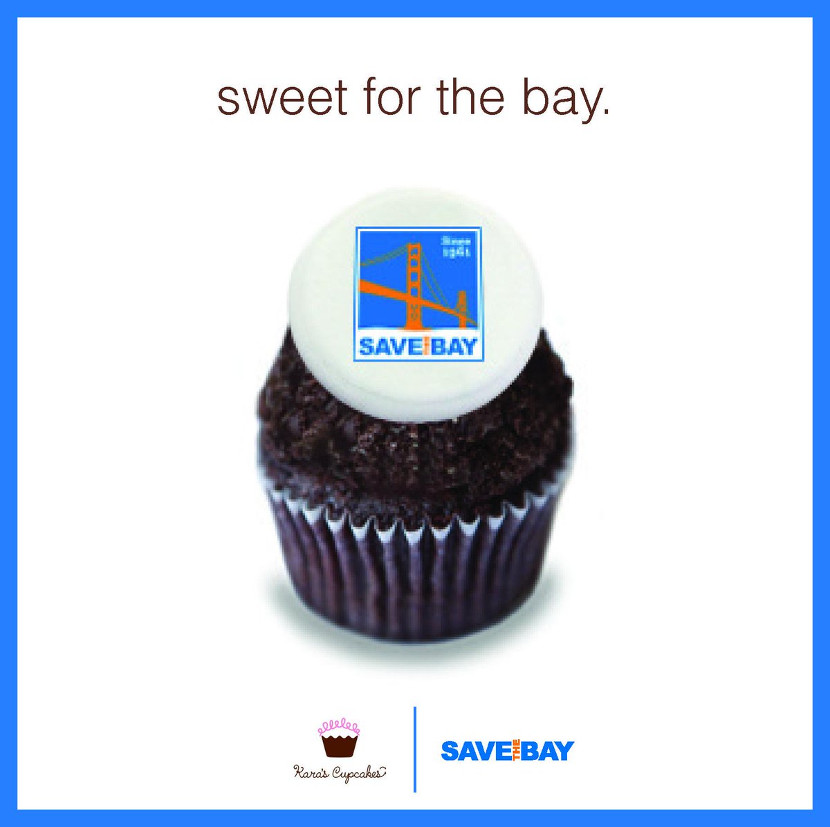 We're at 400 Howard! Try our charity flavor of the month, Mississippi Mud Pie, benefiting @saveSFbay! #KarasGivesBack