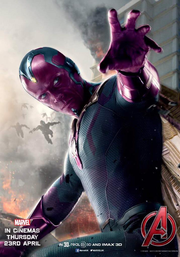 BuddiesAssemble's tweet photo. Behold The Vision has arrived! #AgeOfUltron #1000EasterTreats #NotLongNow #Nerdgasm @TomKelly9514 @Brandon10695 http://t.co/WOMMYa4FU3