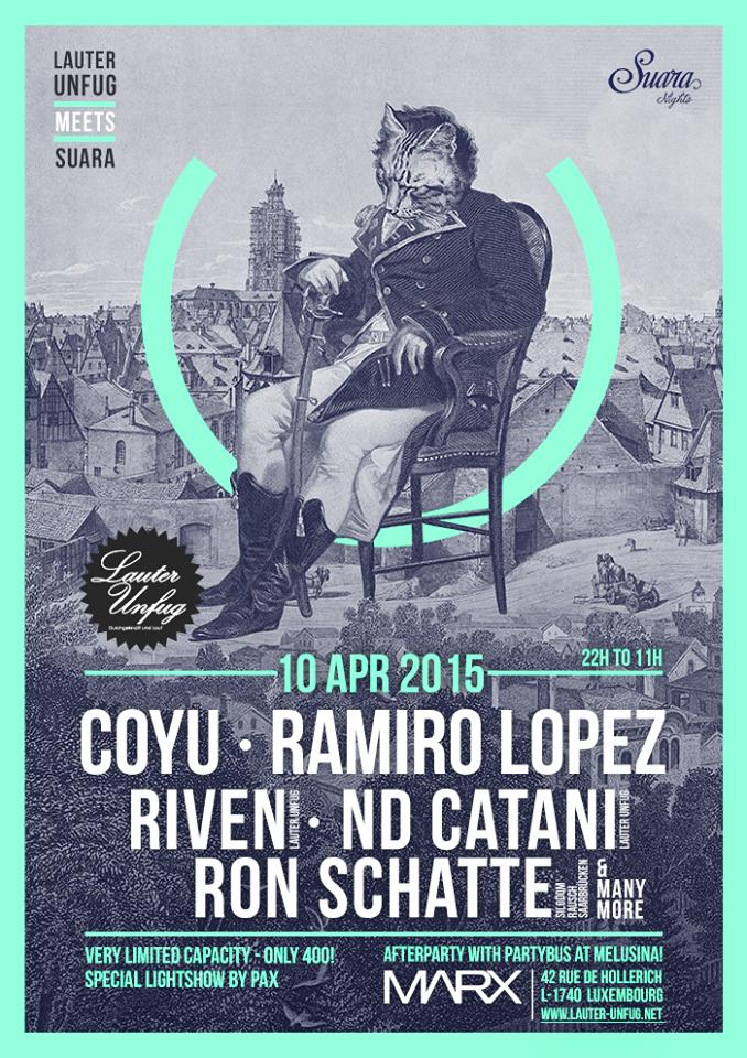 Movetonight's tweet image. Don't miss tomorrow the founder of @SuaraMusic @coyumusic at MARX Luxembourg ! @ramirolopez_ bit.ly/1y8Qej6