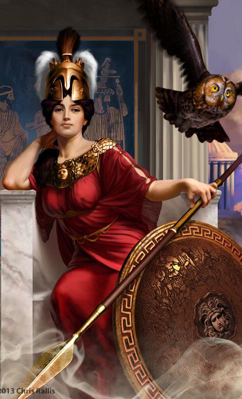 _LifeOfDy's tweet photo. Athena &amp; Artemis. http://t.co/wd1fWlZoKb