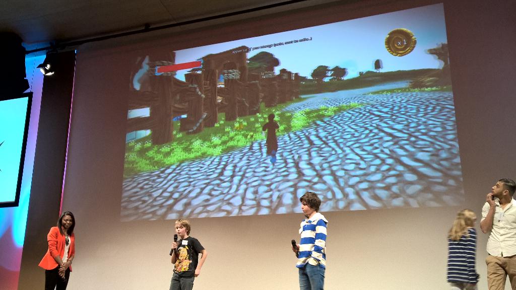 thomasjkerjean's tweet image. Quand un groupe d&apos;enfants de 10 ans crééent un jeu sur #ProjectSpark #ImagineKids