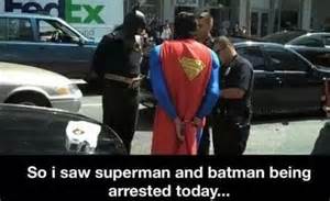 Dragonfire56's tweet photo. Looks like Batman and superman are being bad again. http://t.co/TQRjYZpqDd