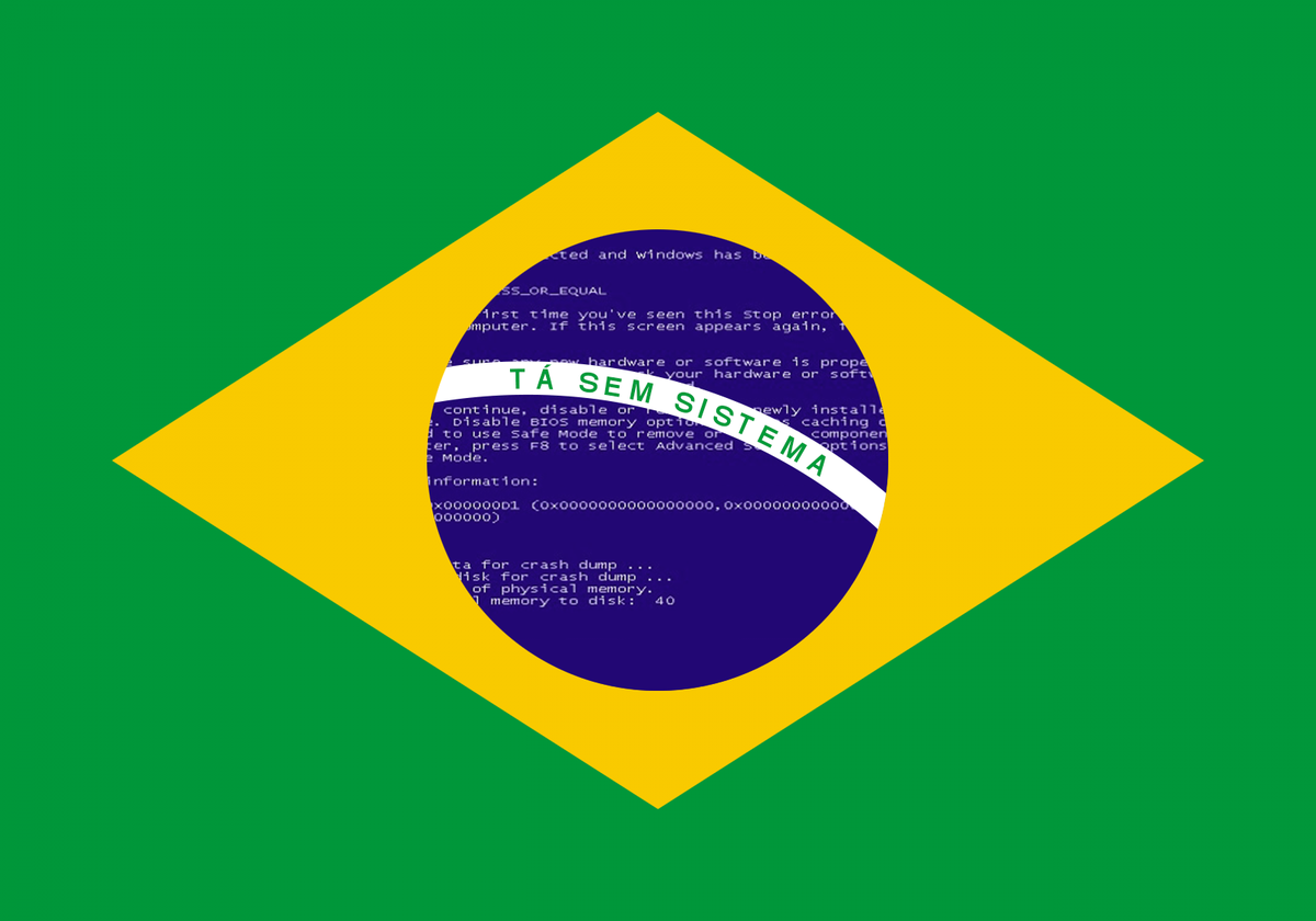 Minha última ida ao Brasil em uma imagem.