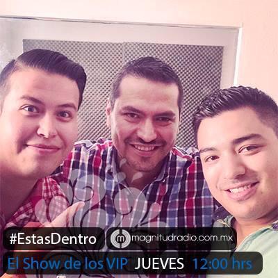 MagnitudRadio's tweet photo. #EstasEscuchando @ElShowdelosVIP @GabrielToledoB @erniecreel @ThetaH_Erwin ➡️️http://t.co/C85TlUpyPf #LaRadioOnLine http://t.co/JDBzgWBfXV