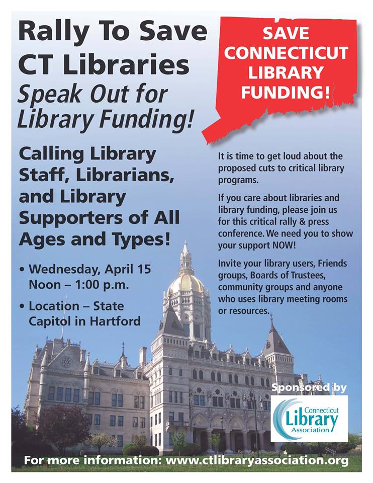 berlinpecklib's tweet photo. Save Connecticut Libraries, stop the budget cuts! http://t.co/3UwJBvE3av #FundCTLibraries http://t.co/Su70Xb7bsz