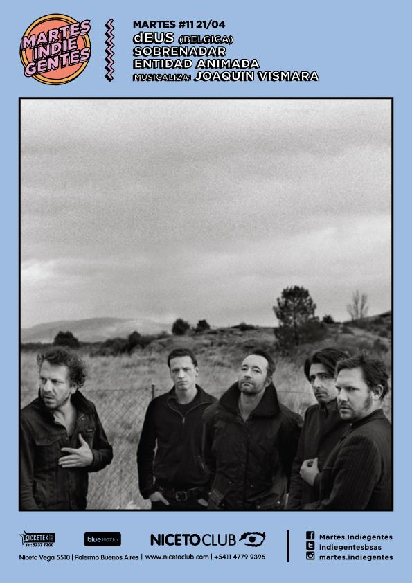 Nos complace anunciar el debut en Argentina de @deus, los padrinos del indie belga, en nuestro ciclo, en <a href="/NicetoClub/">Niceto Club</a>