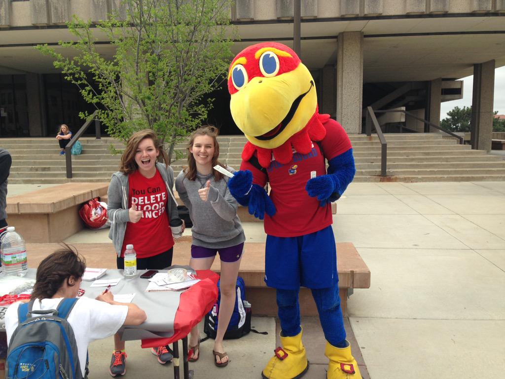 KU_STAC's tweet photo. @KUBigJay wants YOU to @getswabbed and join the national bone marrow registry!! http://t.co/jStPw12BUM