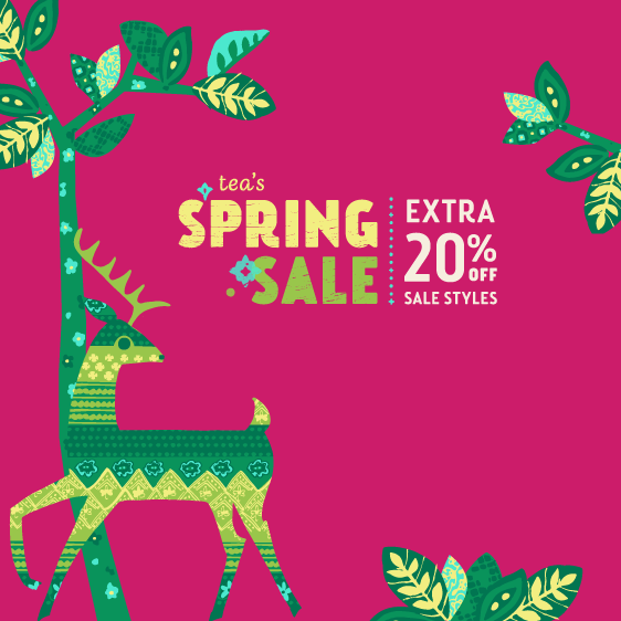 teacollection's tweet photo. Our sale is on sale! Don't miss it! Shop now: http://t.co/U9zc7N0PBo http://t.co/f4DtCZgvGf