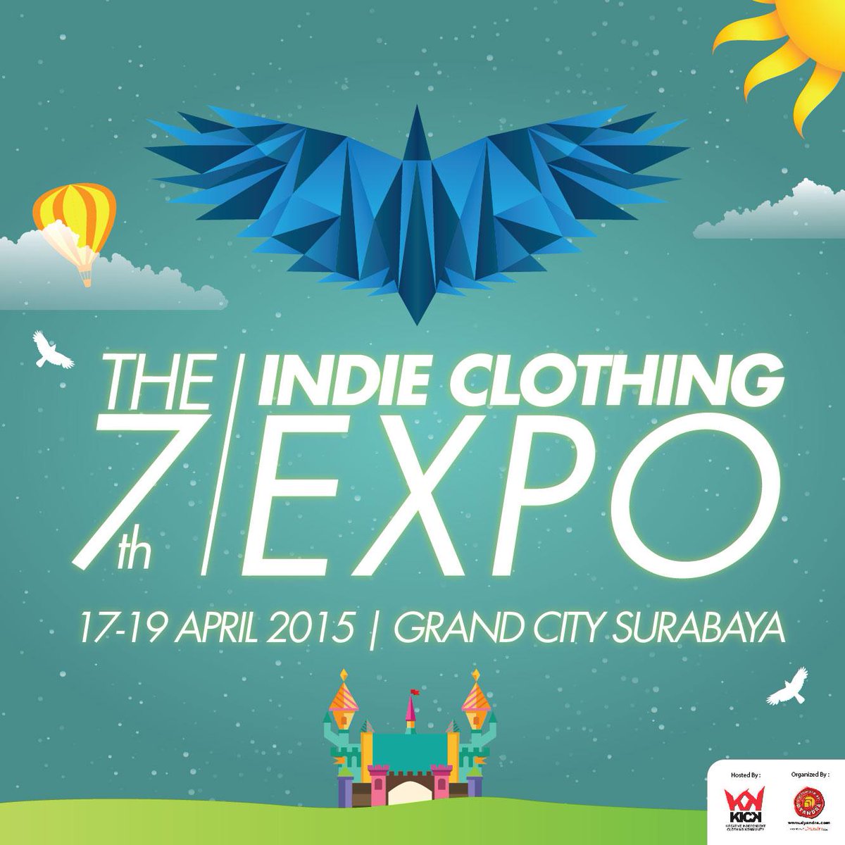 130 brand lebih, 8 Guest Star, 50 Local indieband, 50 Community berkumpul <a href="/indiclothingxpo/">Indie Clothing Expo</a> 17-19 April'15 #The7thICE
