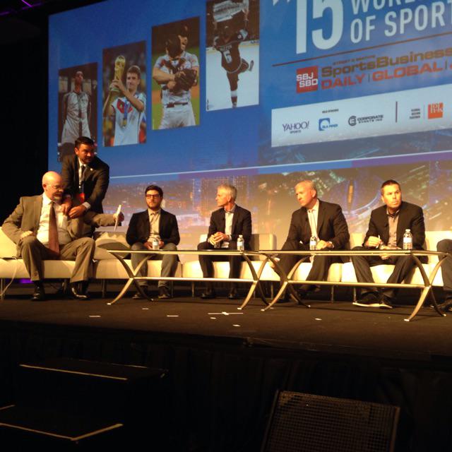 CR_Lamberth's tweet photo. Brad Schrock HOK Global Sports Leader @sbjsbd discussing millennials and Sport #SBJWCS #sportsbiz #HOKNetwork http://t.co/hUrZonj59f