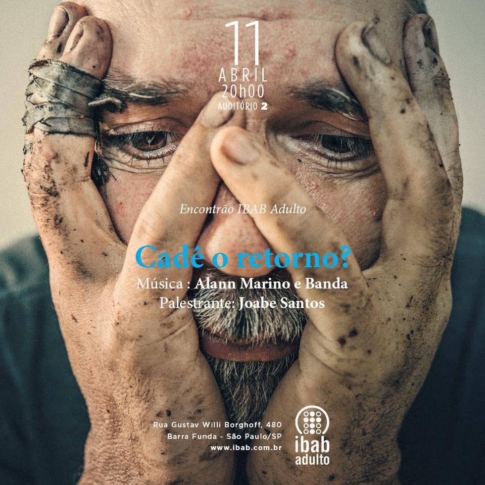 ibabadulto's tweet photo. Neste sábado, participem! http://t.co/eAMajVAMIs