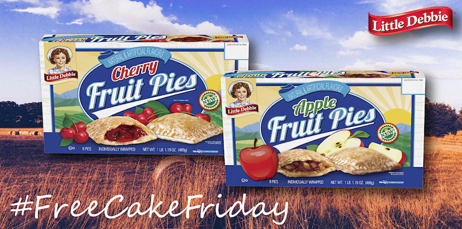 LittleDebbie's tweet photo. Hey, Twitter world: It's #FreeCakeFriday! RT &amp; Follow for your chance to win! http://t.co/ryMoCRq0TT