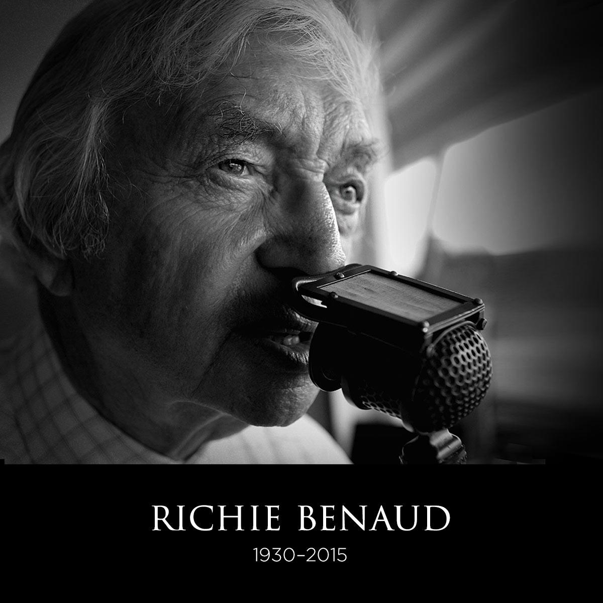 cricketcomau's tweet photo. Sad news that cricket and commentary legend Richie Benaud has passed away overnight http://t.co/1aiQjfCWK5 http://t.co/4cboMxFWHq
