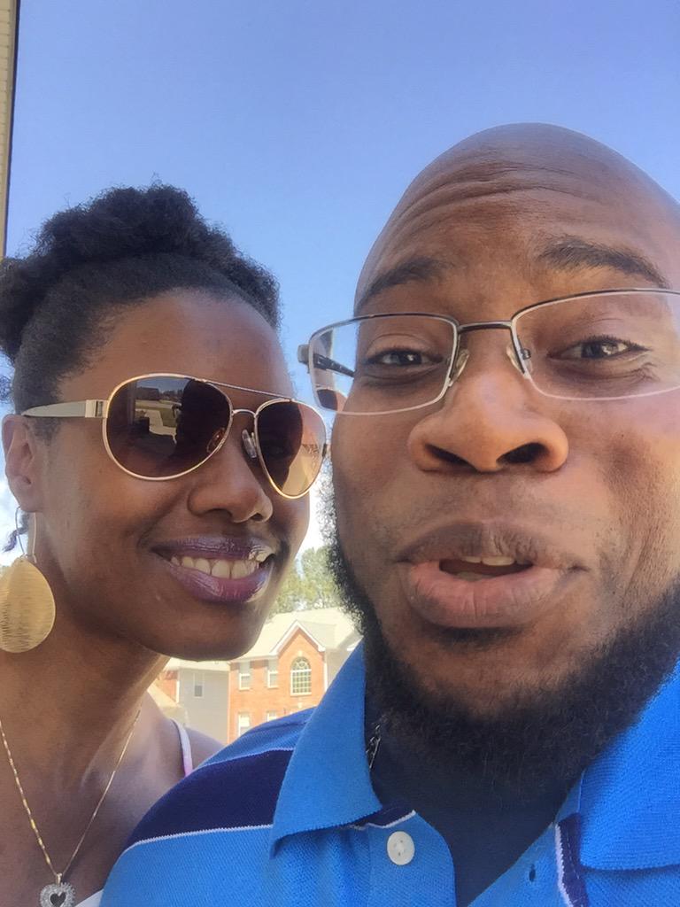 paradisebleu1's tweet photo. I๐my silly husband ๐#ourfirsteaster http://t.co/gCWnOZTc6v