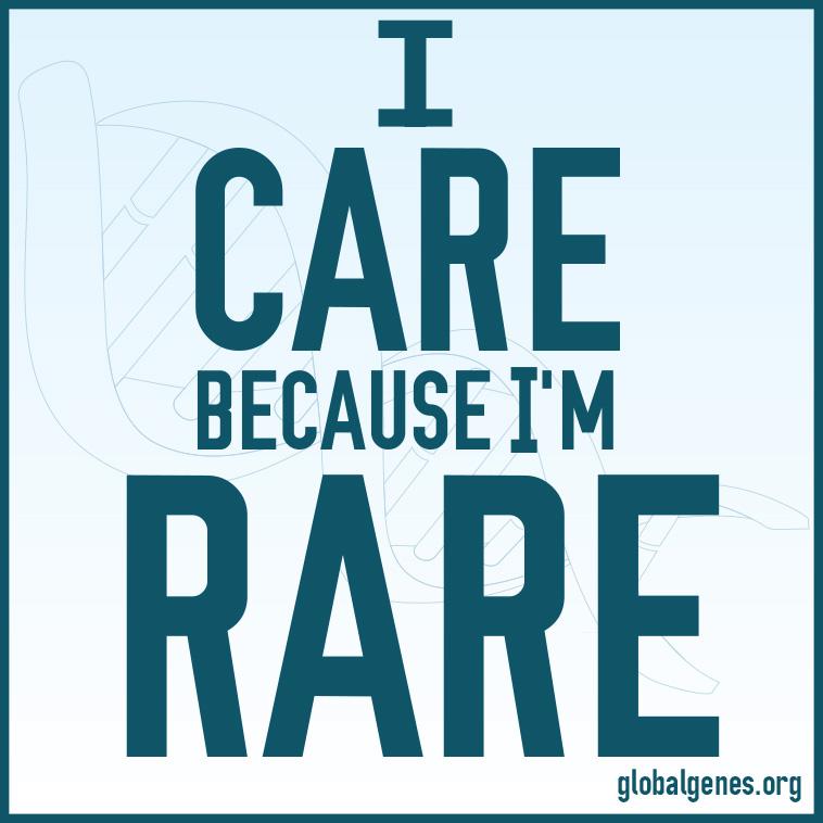 GlobalGenes's tweet photo. I #Care because i'm #Rare! #RareDisease #Advocate #GlobalGenes #RareCommunity #CareAboutRare #Share #RareIsNotSoRare http://t.co/KJ4Ejt8pFs