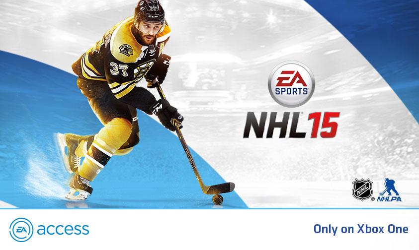 XBOX's tweet photo. Lace up your skates. #NHL15 [E10+] is FREE today w/ @EAAccess: http://t.co/sGu60bqMeU http://t.co/ekVA4HoBPX