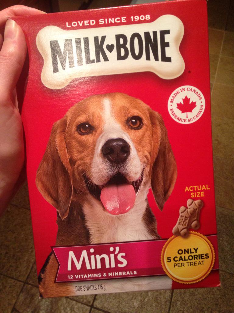 Some "mini's" for my "puppy's"! How did someone not catch this............. <a href="/milkbone/">Milk-Bone</a>