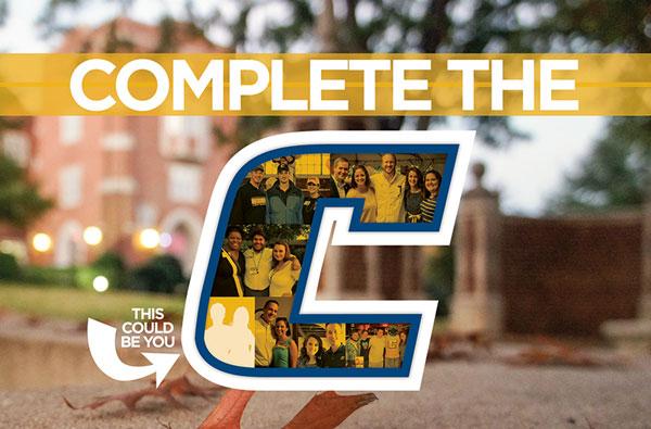 utcgold's tweet photo. Complete the C! Consider donating to @UTChattanooga! http://t.co/jwPyba8bcE http://t.co/K5bCyLB2yk
