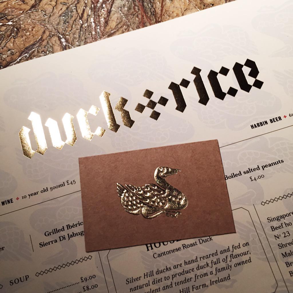 BibliothequeLDN's tweet photo. Great evening at the opening of Alan Yau's new venture. @theduckandrice Very impressive. http://t.co/ClnMQaPibT