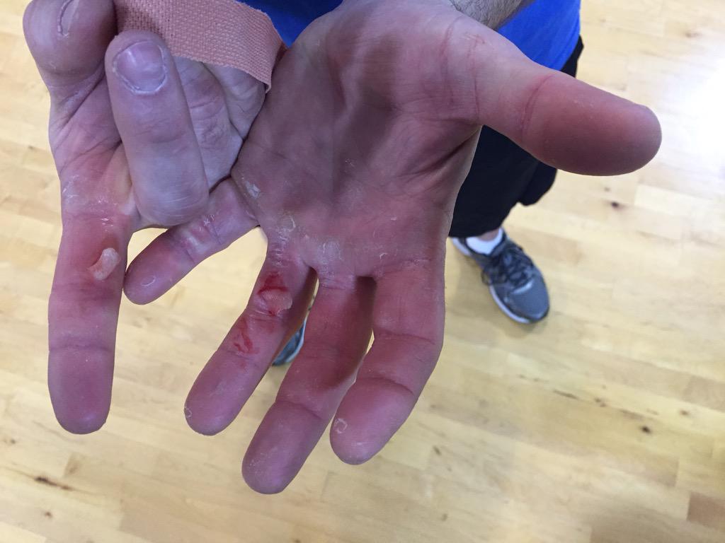 No call from ANW but the training never stops!  #cliffhangerbitesback