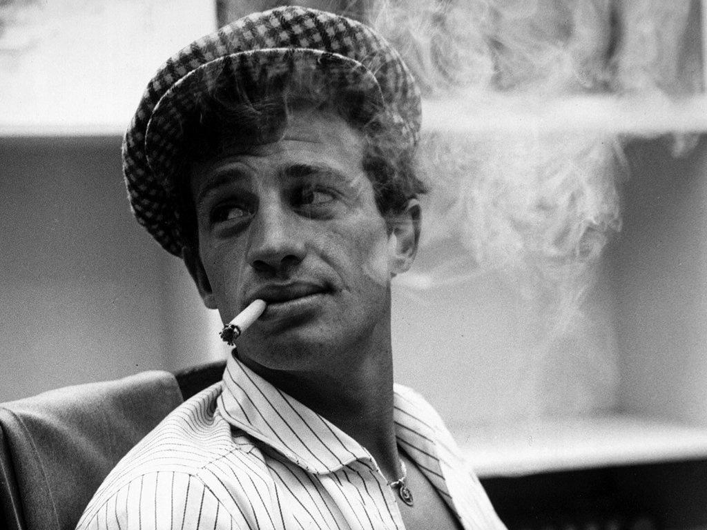 Happy birthday to the great Jean-Paul Belmondo!

Here in Godard\s Breathless 