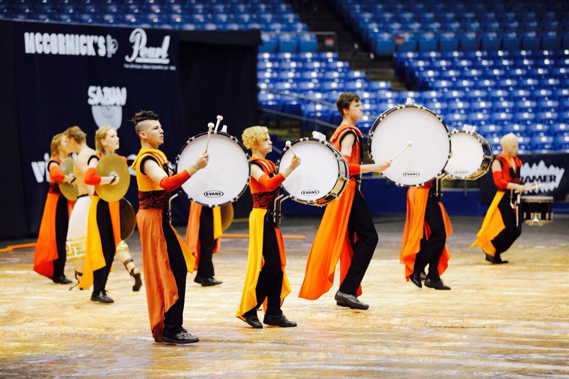 EVANSDrumheads's tweet photo. Boswell HS bringing some BOOM to the floor at #WGI Prelims. #drumfam http://t.co/kih8AIEdMB