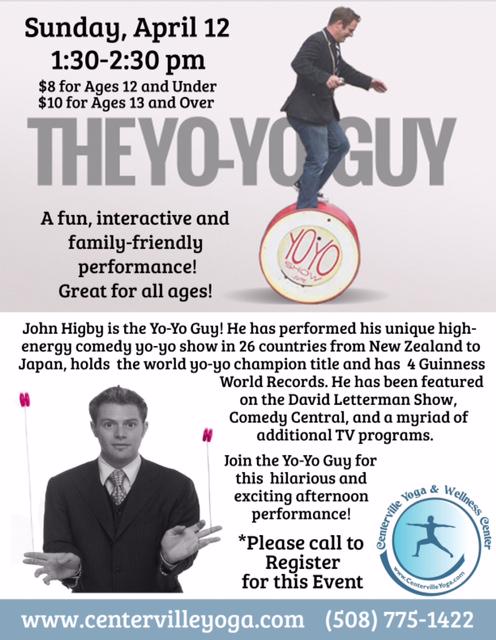 CentervilleYoga's tweet photo. We're looking forward to having John Higby here @centervilleyoga this weekend!  @yoyopeople http://t.co/N7FXs5GpYj