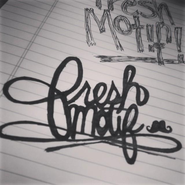 FreshMotif's tweet image. Sketching …. Quick script. 

#freshmotif #fresh #clothing #fashion #drawing #sketch #surf #bmx #pencil #art #swag #…
