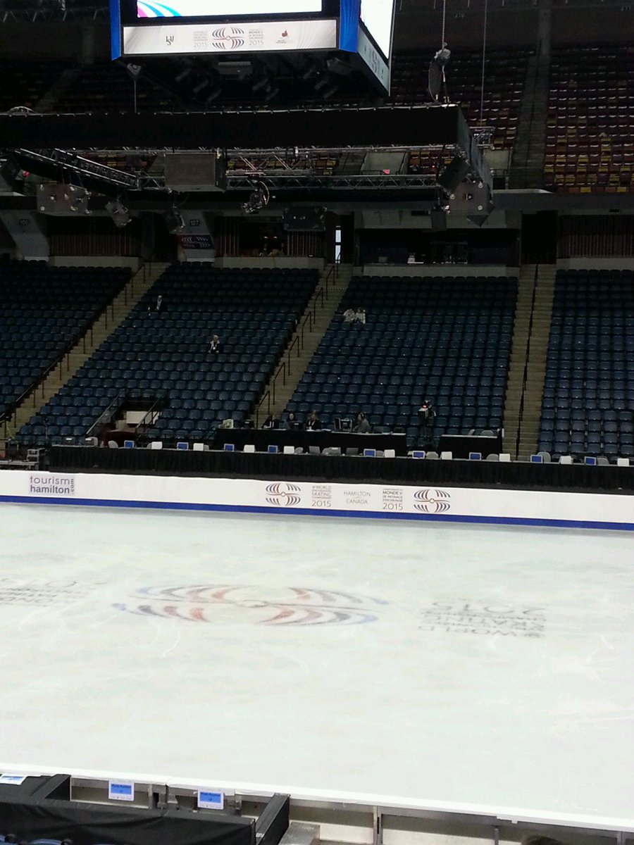Enjoying Worlds in Hamilton! #WorldSynchro15