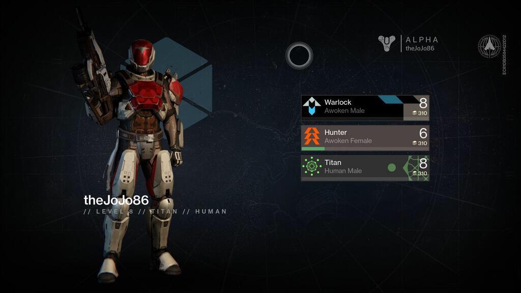 JoJoMcGiggity's tweet photo. my first ever Guardians #tbt #DestinyAlpha #Destiny http://t.co/C160E9ypLf