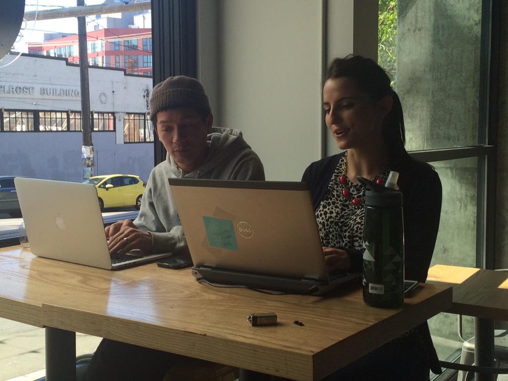 Siemny's tweet photo. .@comcast outage has workers in Capitol Hill clamoring for working Internet at area cafes http://t.co/bDYedHD2rp