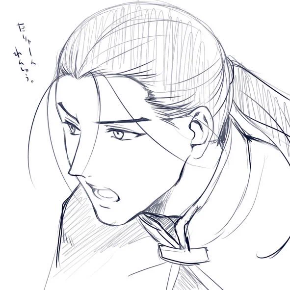 ダリューンさん練習らくがき 