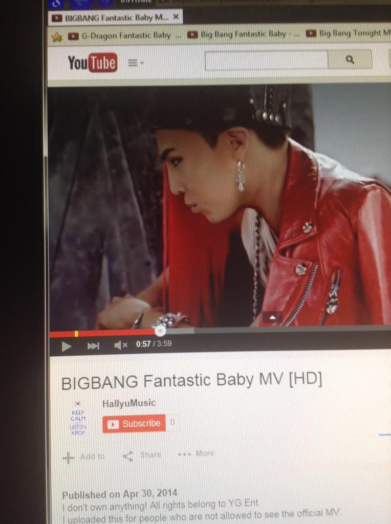 xGDragonPrince's tweet photo. #fantasticbaby http://t.co/MflPBAoUJd
