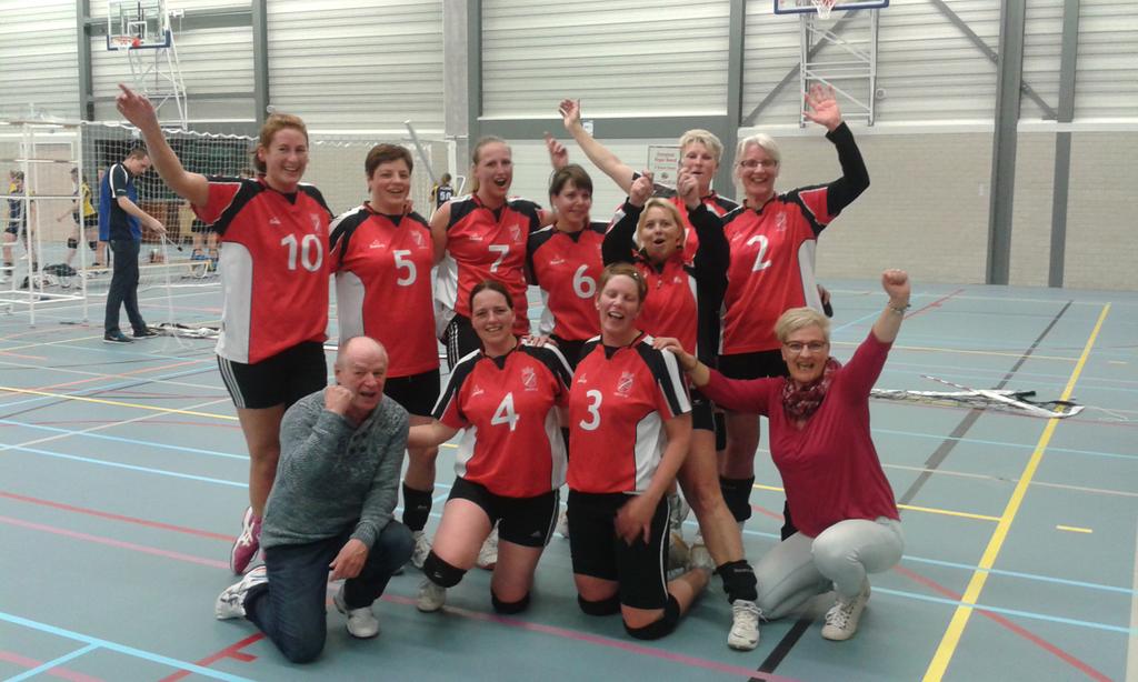 Dames 2 kampioen yn de tredde klas #grouw64