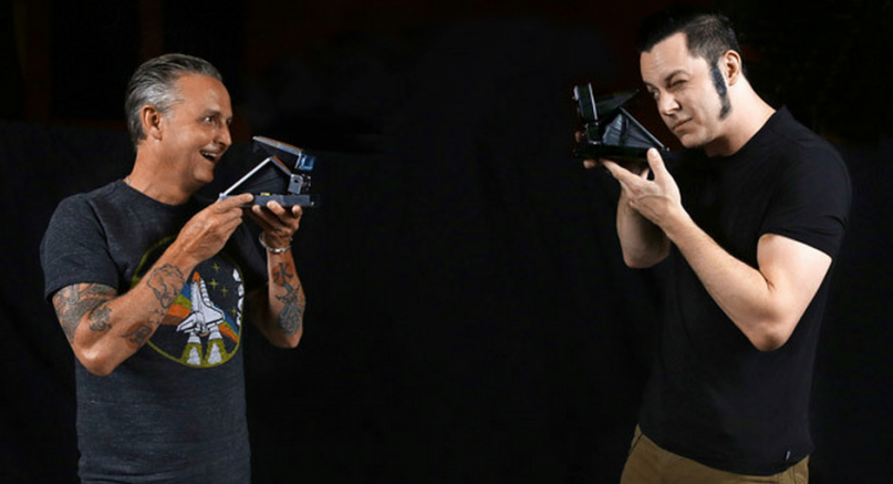 PearlJamCOL's tweet photo. #TBT who wants a #Polaroid?
Mike (@MikeMcCreadyPJ) & #JackWhite (@thirdmanrecords)
#MikeMcCready
#HBDMike #Mike49 http://t.co/SuH5yt9CsI