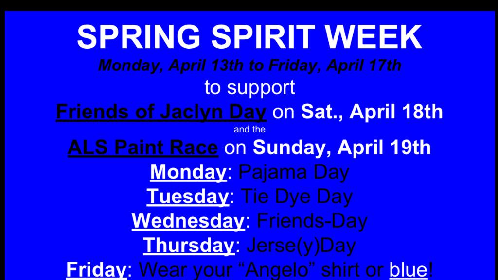 ArlingtonSG's tweet photo. Spirit week next week! http://t.co/EC9rgjPaaS
