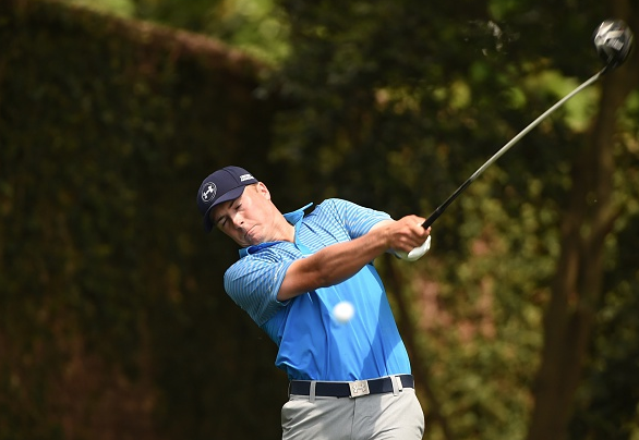 GolfDigest's tweet photo. Spieth's so good he can swing with his eyes closed. #Masters2015 http://t.co/eZvgmwXZvo http://t.co/6dyBgswHXX