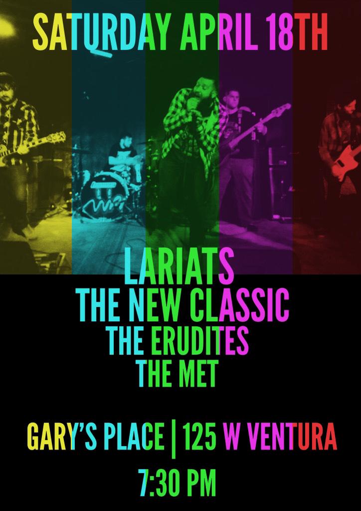 NewClassicBand's tweet photo. Tucson! We make our return in a little over a week! 4.18.15 http://t.co/BMPQh6dLxH