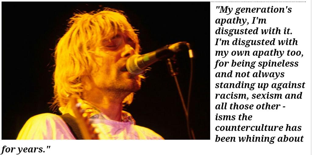 stupendous223's tweet photo. As well as the great music, this is why I still love Kurt Cobain. http://t.co/rZB6aNEsNZ