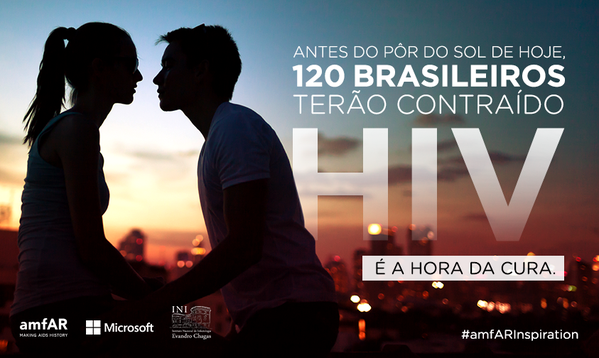 MicrosoftBr's tweet photo. Dê RT e @Windows doará $1 (até $25 mil) em prol das pesquisas de cura. #amfARInspiration http://t.co/HVlv6SXwIb