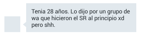 putasdefakeland's tweet photo. Edad confirmada: http://t.co/3cJ9EqDTzO