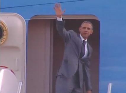 jamaicastar's tweet image. President Obama bids farewell