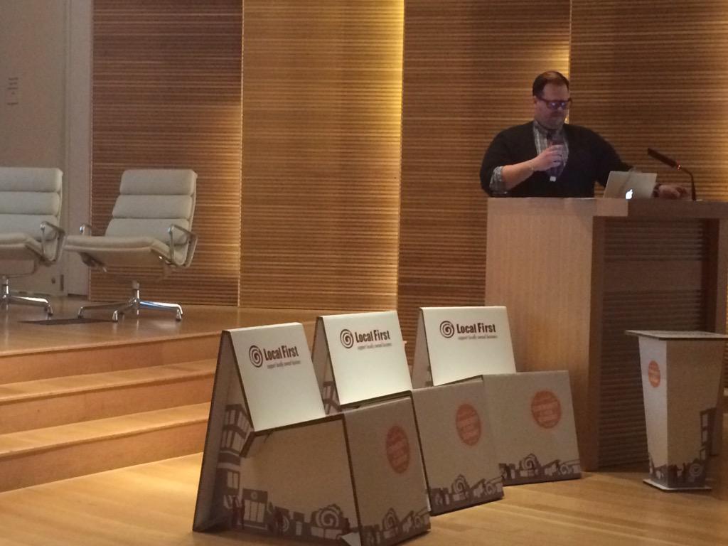 StevenEsbin's tweet image. "Be the best company for the earth, not the best on the earth." @aigawestmi #DFGBriefs