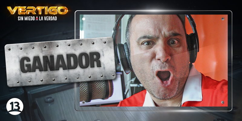 VertigoCanal13's tweet photo. RT ¡Nuestro querido 'cumpita' #PelaoRodrigo es el GRAN GANADOR de #Vértigo! http://t.co/IaBJ7qhhIn
