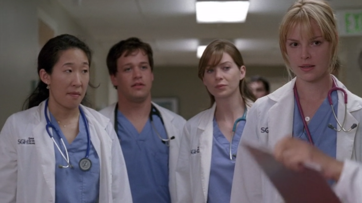GreysABC's tweet photo. Retweet if this is a real trip down memory lane right now. #FirstGreysEver #GreysAnatomy http://t.co/j0EAecFgdx